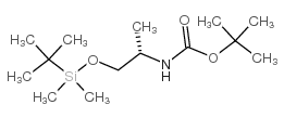 cas no 909297-88-7 is tert-butyl N-[1-[tert-butyl(dimethyl)silyl]oxypropan-2-yl]carbamate