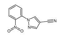 cas no 90947-37-8 is 1-(2-nitrophenyl)-1H-pyrazole-4-carbonitrile
