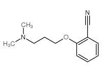 cas no 910037-05-7 is 2-[3-(dimethylamino)propoxy]benzonitrile