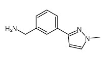 cas no 910037-10-4 is [3-(1-methylpyrazol-3-yl)phenyl]methanamine