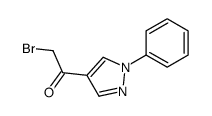 cas no 91062-67-8 is 2-bromo-1-(1-phenylpyrazol-4-yl)ethanone