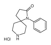 cas no 911103-15-6 is 1-Phenyl-1,8-diazaspiro[4.5]decan-2-one hydrochloride (1:1)