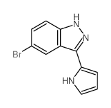 cas no 911305-49-2 is 5-BROMO-3-(1H-PYRROL-2-YL)-1H-INDAZOLE