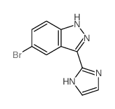 cas no 911305-83-4 is 5-BROMO-3-(1H-IMIDAZOL-2-YL)-1H-INDAZOLE