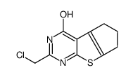 cas no 91225-70-6 is 2-(CHLOROMETHYL)-3,5,6,7-TETRAHYDRO-4H-CYCLOPENTA[4,5]THIENO[2,3-D]PYRIMIDIN-4-ONE