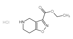 cas no 912265-91-9 is Ethyl 4,5,6,7-tetrahydroisoxazolo[4,5-c]pyridine-3-carboxylate hydrochloride
