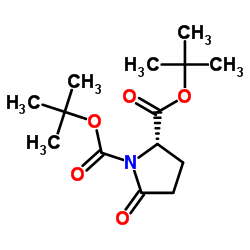 cas no 91229-91-3 is (S)-N-Boc-2-pyrrolidone-5-carboxylic acid tert-butyl ester