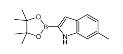 cas no 912332-45-7 is 6-methyl-2-(4,4,5,5-tetramethyl-1,3,2-dioxaborolan-2-yl)-1H-indole
