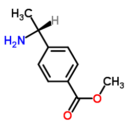 cas no 912342-10-0 is Benzoicacid,4-[(1R)-1-aminoethyl]-,methylester