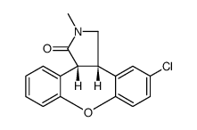 cas no 912356-09-3 is cis-5-Chloro-2,3,3a,12b-tetrahydro-2-methyl-1H-dibenz[2,3:6,7]oxepino[4,5-c]pyrrole-1-one