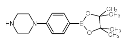 cas no 912369-50-7 is 1-(4-(4,4,5,5-TETRAMETHYL-1,3,2-DIOXABOROLAN-2-YL)PHENYL)PIPERAZINE