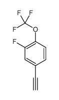 cas no 912617-68-6 is 4-Ethynyl-2-fluoro-1-(trifluoromethoxy)benzene