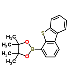 cas no 912824-84-1 is 2-(Dibenzo[b,d]thiophen-4-yl)-4,4,5,5-tetramethyl-1,3,2-dioxaborolane