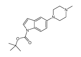 cas no 913388-48-4 is TERT-BUTYL 5-(4-METHYLPIPERAZIN-1-YL)-1H-INDOLE-1-CARBOXYLATE