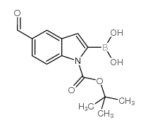 cas no 913388-54-2 is [5-formyl-1-[(2-methylpropan-2-yl)oxycarbonyl]indol-2-yl]boronic acid