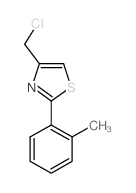 cas no 91349-33-6 is 4-(Chloromethyl)-2-(2-methylphenyl)-1,3-thiazole