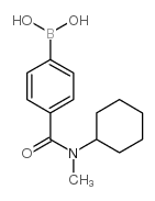 cas no 913835-84-4 is (4-(Cyclohexyl(methyl)carbamoyl)phenyl)boronic acid