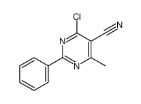 cas no 914074-37-6 is 4-chloro-6-methyl-2-phenylpyrimidine-5-carbonitrile