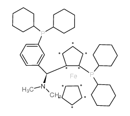 cas no 914089-00-2 is (s)-(+)-[(r)-2-dicyclohexylphosphinoferrocenyl](n,n-dimethylamino)(2-dicyclohexylphosphinophenyl)methane