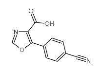 cas no 914220-32-9 is 5-(4-cyanophenyl)-1,3-oxazole-4-carboxylic acid
