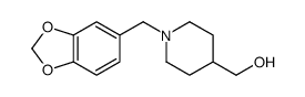cas no 914347-60-7 is [1-(1,3-Benzodioxol-5-ylmethyl)-4-piperidinyl]methanol