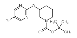 cas no 914347-76-5 is 1-BOC-3-(5-BROMOPYRIMIDIN-2-YLOXY)PIPERIDINE