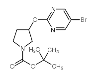 cas no 914347-79-8 is 1-Boc-3-(5-Bromopyrimidin-2-yloxy)pyrrolidine