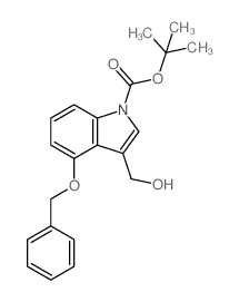 cas no 914349-09-0 is TERT-BUTYL 4-(BENZYLOXY)-3-(HYDROXYMETHYL)-1H-INDOLE-1-CARBOXYLATE