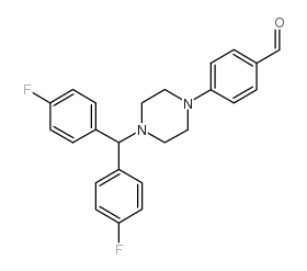 cas no 914349-58-9 is 4-{4-[BIS(4-FLUOROPHENYL)METHYL]PIPERAZIN-1-YL}BENZALDEHYDE