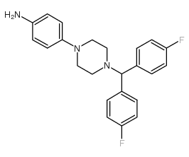 cas no 914349-65-8 is 4-{4-[BIS(4-FLUOROPHENYL)METHYL]PIPERAZIN-1-YL}PHENYLAMINE