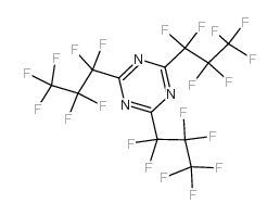 cas no 915-76-4 is 2,4,6-tris(heptafluoropropyl)-1,3,5-triazine