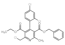 cas no 915296-81-0 is 5-O-benzyl 3-O-ethyl 2-(chloromethyl)-4-(2,4-dichlorophenyl)-6-methylpyridine-3,5-dicarboxylate