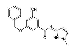 cas no 915771-04-9 is 3-hydroxy-N-(1-methylpyrazol-3-yl)-5-phenylmethoxybenzamide