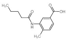 cas no 915921-34-5 is 4-Methyl-3-(pentanoylamino)benzoic acid