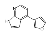 cas no 916173-34-7 is 4-(furan-3-yl)-1H-pyrrolo[2,3-b]pyridine