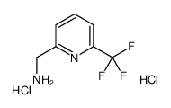 cas no 916211-40-0 is 1-[6-(Trifluoromethyl)-2-pyridinyl]methanamine dihydrochloride