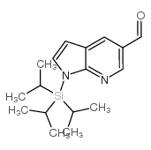 cas no 916259-49-9 is 1H-PYRROLO[2,3-B]PYRIDINE-5-CARBOXALDEHYDE, 1-[TRIS(1-METHYLETHYL)SILYL]-