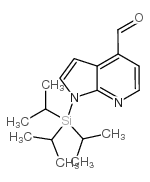 cas no 916259-53-5 is 1H-PYRROLO[2,3-B]PYRIDINE-4-CARBOXALDEHYDE, 1-[TRIS(1-METHYLETHYL)SILYL]-
