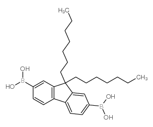 cas no 916336-19-1 is (7-borono-9,9-diheptylfluoren-2-yl)boronic acid