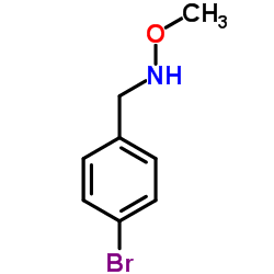 cas no 916582-47-3 is 1-(4-Bromophenyl)-N-methoxymethanamine