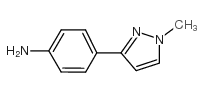 cas no 916766-82-0 is 4-(1-methylpyrazol-3-yl)aniline