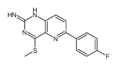 cas no 917758-41-9 is 6-(4-fluorophenyl)-4-methylsulfanylpyrido[3,2-d]pyrimidin-2-amine