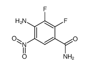 cas no 917980-11-1 is 4-Amino-2,3-difluoro-5-nitrobenzamide