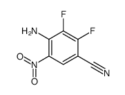 cas no 917980-12-2 is 4-Amino-2,3-difluoro-5-nitro-benzonitrile