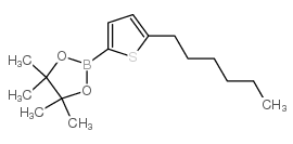 cas no 917985-54-7 is 2-(5-hexylthiophen-2-yl)-4,4,5,5-tetramethyl-1,3,2-dioxaborolane