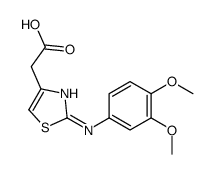 cas no 918341-73-8 is 2-[2-(3,4-dimethoxyanilino)-1,3-thiazol-4-yl]acetic acid