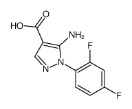 cas no 918405-21-7 is 5-amino-1-(2,4-difluorophenyl)pyrazole-4-carboxylic acid