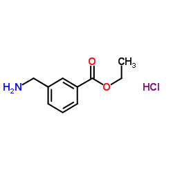 cas no 91843-34-4 is Ethyl 3-(aminomethyl)benzoate hydrochloride (1:1)