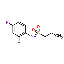 cas no 918523-57-6 is N-(2,4-Difluorophenyl)-1-propanesulfonamide