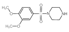 cas no 91908-88-2 is 1-[(3,4-DIMETHOXYPHENYL)SULFONYL]PIPERAZINE